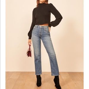 Reformation Juliet High Straight Relaxed Jeans